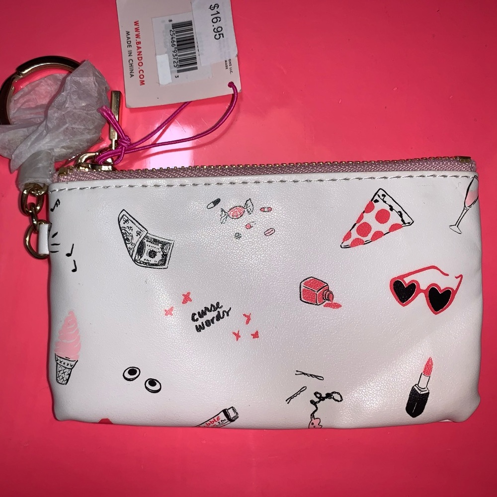 Zip up Keychain Pouch